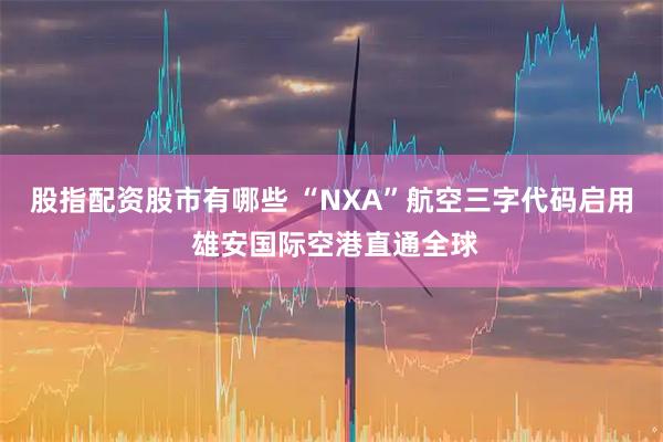 股指配资股市有哪些 “NXA”航空三字代码启用 雄安国际空港直通全球